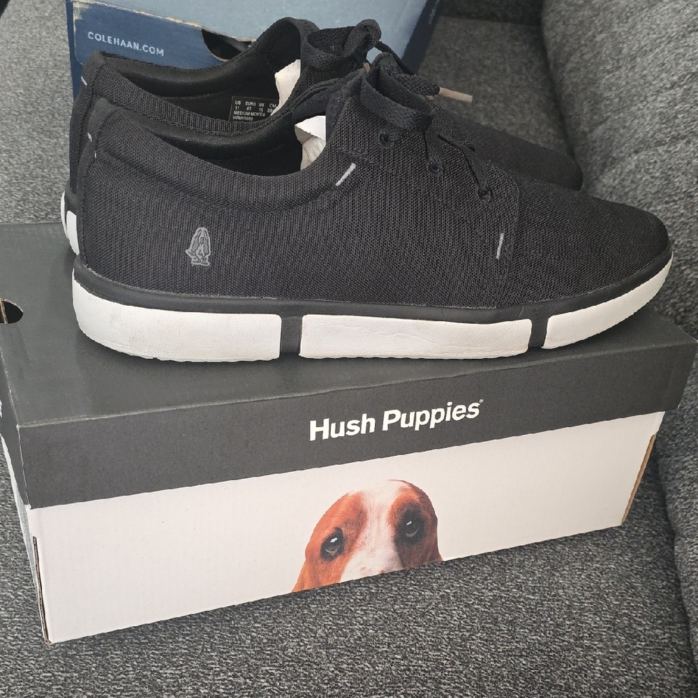 Hush Puppies Charcoal Casual Shoes